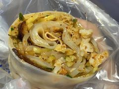 素卷馍加把子肉和卤蛋-安徽阜阳卷馍(西单店)