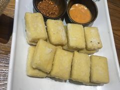 炸包浆豆腐配蘸水-云海肴·云南小炒·汽锅鸡(天津国金汇店)