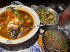 招牌鱼双宝捞饭-卢大鲜鱼头捞饭(美利广场店)