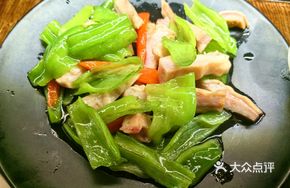 Green Pepper Stir-fried Tripe Tips