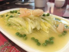 鲜虾扒白菜-玉华台饭庄(裕中西里小区店)