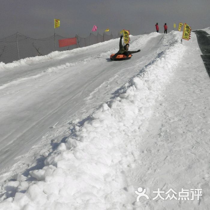 龙居桃花岛滑雪场图片