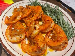 西班牙蒜香油爆虾-ZAFFERANO西班牙海鲜饭(上海首店)