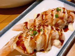 火炙三文鱼腩大腹-渔寿司·日本料理(艾尚天地店)