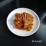 回味儿时街头小吃~香辣兰花干