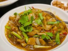 鹅肠炒百合-老六海鲜城