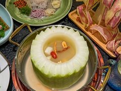 -得意咚瓜·顺德鱼生·冬瓜盅火锅