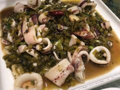 酸菜炒鱿鱼-温岭人家(红花北路店)