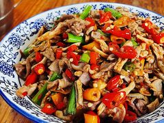 卜豆角炒鸡杂-好呷八大碗(五羊店)