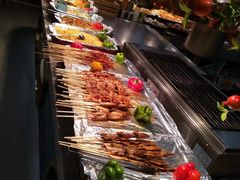 自助取餐区-大山炭火烤肉自助(百盛步行街广场店)
