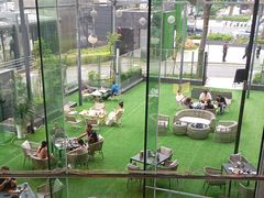 -深圳温德姆至尊酒店·大堂吧·户外花园