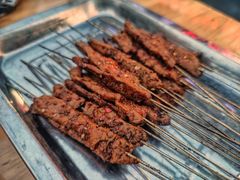 碳烤里脊纯瘦肉-老兰家传统烧烤炒菜泡馍(小南门店)
