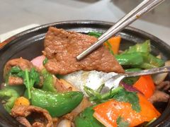 啫啫黑椒牛肉-荣记·囍粤茶餐厅(花都店)