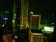夜景-南京金鹰皇冠假日酒店