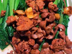 菜心炒鸽杂-大鸽饭(岗顶店)