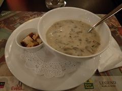 奶油蘑菇汤-Boss Caffe