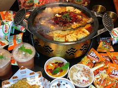 -探鱼·鲜青椒爽麻烤鱼(西南商都店)