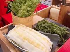 生态豆苗-谭鸭血老火锅文化路店