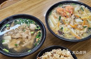 Stir-fried Meat Soup + Salted Pork Rice