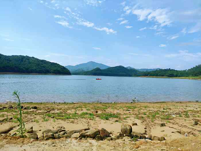 联安水库-"水库在山上,延村路很多私人早餐店,后悔没.