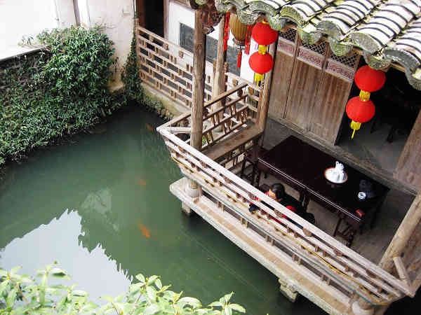 水榭碧园客栈-"因为说可以俯看宏村风景,于是上网定了这家.