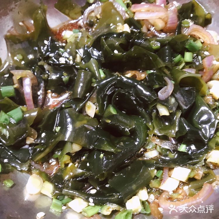 健康简单的超快手凉拌菜-凉拌螺旋藻