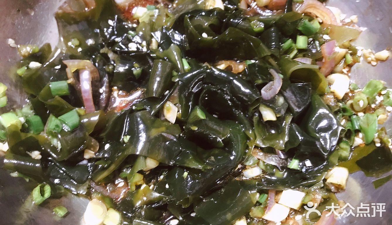 健康简单的超快手凉拌菜-凉拌螺旋藻