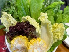 蔬菜拼盘-古铜老院铜锅涮肉·清真(双井店)