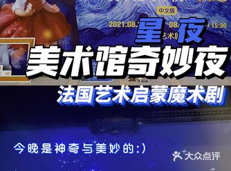 法国艺术启蒙艺术剧|《美术馆奇妙夜》星夜