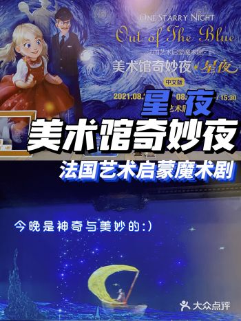 法国艺术启蒙艺术剧|《美术馆奇妙夜》星夜