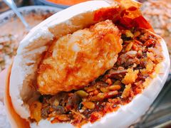 蛋菜夹馍-老马家马蓉蛋菜夹馍·腊牛肉夹馍(回民街店)