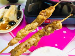 -老红桥炸灌肠牛肚锅烧烤(定福庄店)