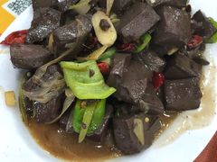 炒羊血-教师之家赵家羊汤馆(东青龙街店)