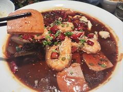 海鲜毛血旺-将相和·海鲜蒸饺大连菜