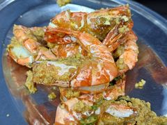奶油虾（5个）-黄亚华小食店(Jalan Alor)