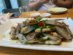 葱油蛏子-金海湾海鲜排档(朱家尖店)