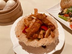 蜜饯脆盏子姜鸡-利苑酒家(金宝店)