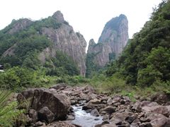 -楠溪江石桅岩