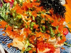 飞鱼籽蘑菇沙拉-醉虎传(南锣鼓巷店)