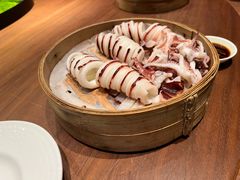 笼蒸鱿鱼-乔村二十八道(天目山路店)