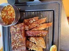 炭烤秘制猪颈肉-simply thai天泰(长泰广场店)