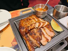 炭烧秘制猪颈肉-simply thai天泰(世纪汇店)