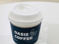 桂花拿铁-Oasis coffee燕谷咖啡(公信店)