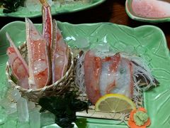 螃蟹刺身-蟹本家(札幌駅前本店)
