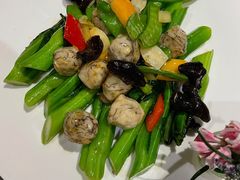 菜远炒鳞鱼球-香云轩·顺德菜(香云纱园林酒店店)