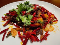 椒王茭白雪花肉-新荣记(建国门外大街店)