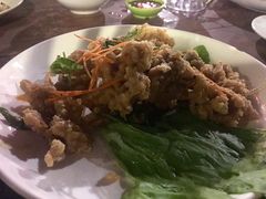 咸蛋黄鱿鱼-仙本那渔人码头餐厅