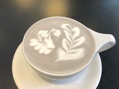 黑芝麻牛轧糖拿铁-KYO COFFEE(胶州路店)