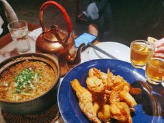 梨球果仁虾-小吊梨汤·北京菜·烤鸭(长安商场-首都博物馆店)