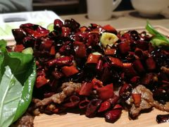 罗勒豉椒炒薄切牛肉-小大董·烤鸭(凤凰汇店)